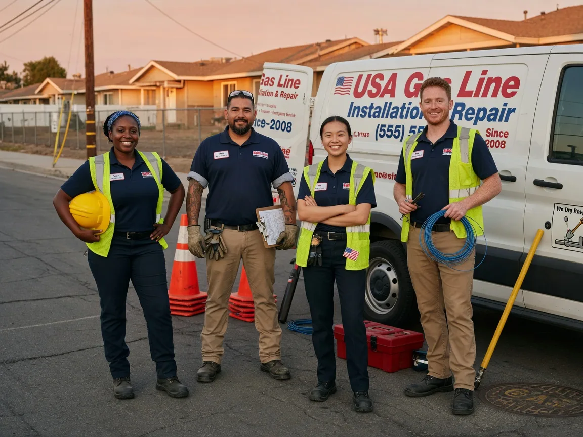 Gas Line Installation company in Wrightstown, WI